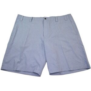 Callaway Mens Blue Geometric Performance Golf Shorts Size 40 Stretch Wicking